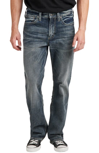 Shop Silver Jeans Co. Craig Easy Fit Bootcut Jeans In Indigo