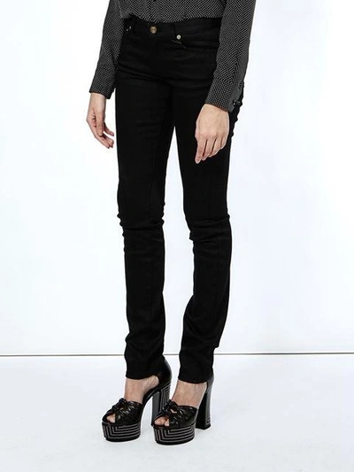 Shop Saint Laurent Classic Skinny Jeans