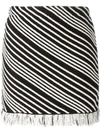 SONIA RYKIEL striped mini skirt,DRYCLEANONLY