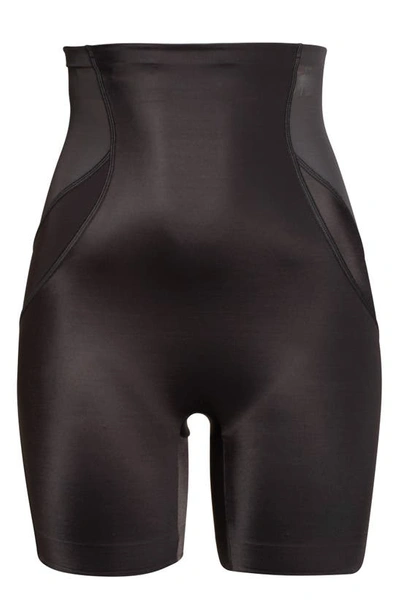 Shop Miraclesuit Fit & Firm High Waist Shaping Bike Shorts In Black