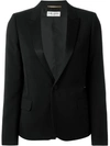 Saint Laurent Satin Lapel Single-breasted Blazer