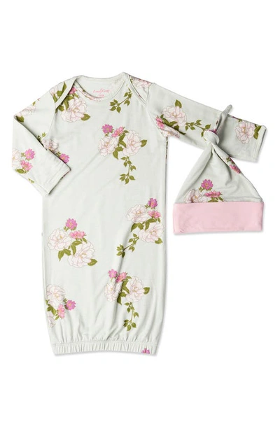 Shop Everly Grey Analise During & After 5-piece Maternity/nursing Sleep Set In Peony