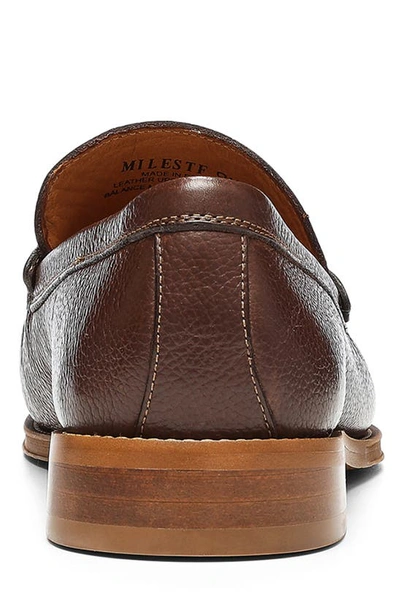 Shop Donald Pliner Leather Penny Loafer In Capp-cappuccino