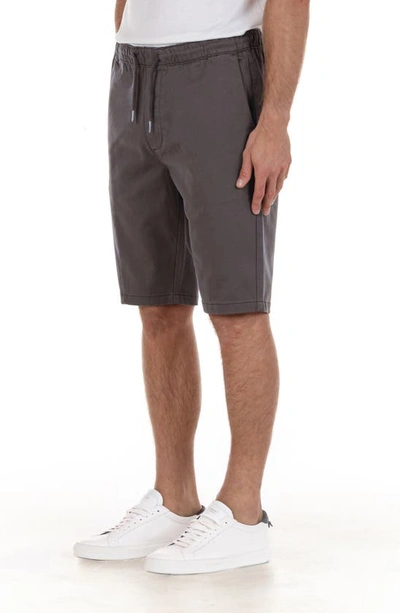 Shop Modern American Lockdown Drawstring Shorts In Vint Grey