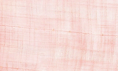 La Fiorentina Sequin Twisted Fringe Scarf In Coral