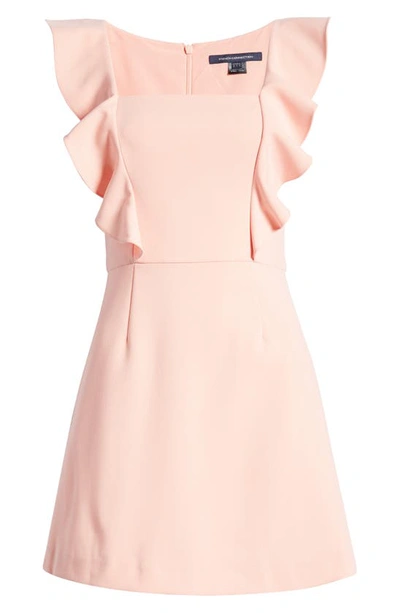 Shop French Connection Whisper Ruffle Strap Minidress In True Blossom