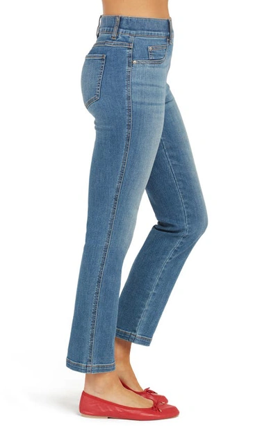 Shop Spanx ® Straight Leg Ankle Jeans In Vintage Indigo