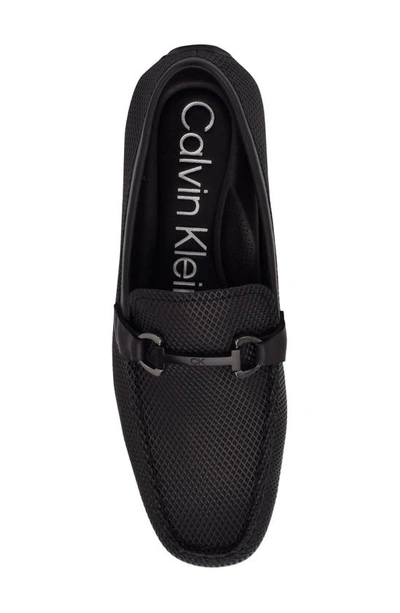 Shop Calvin Klein Ori Driving Loafer In Black