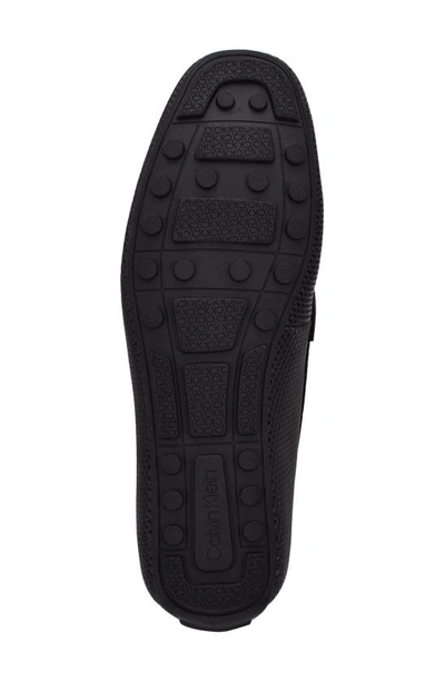 Shop Calvin Klein Ori Driving Loafer In Black