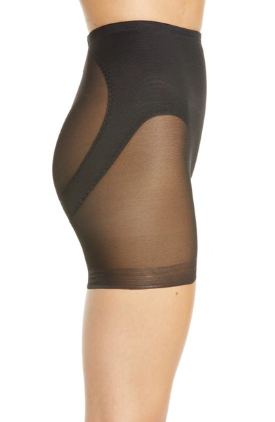 Miraclesuit Sexy Sheer Rear Lift Shaping Bike Shorts In Black