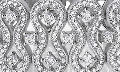 Lafonn Classic Simulated Diamond Filigree Bracelet In White