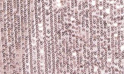 Eliza J Social Sequins Long Sleeve Dress In Lil