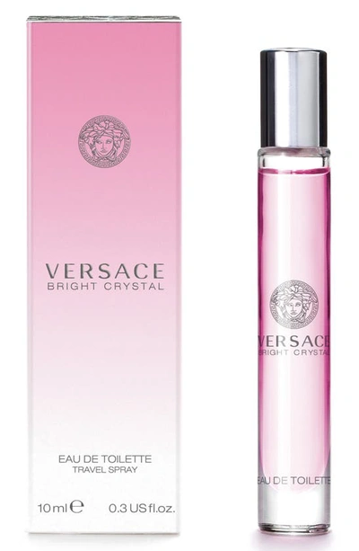Versace Bright Crystal Eau De Toilette Spray 3 Oz. In Pink
