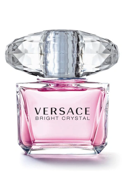 Shop Versace Bright Crystal Eau De Toilette, 6.7 oz In Pink