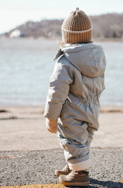 7 A.m. Enfant Grand Benji Snowsuit In Mirage Blue