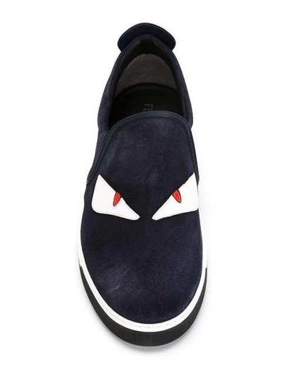 Shop Fendi Bag Bugs Sneakers