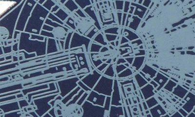 Cufflinks, Inc . Star Wars™ Millenium Falcon Blueprint Cuff Links In Blue