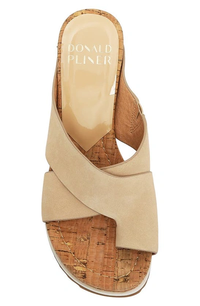Donald Pliner Sisu Wedge Sandal In Sand-sand