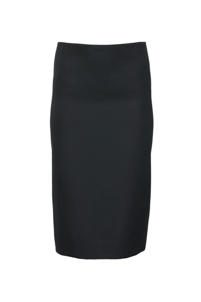 Marc Jacobs Elastic Waist Pencil Skirt In Green