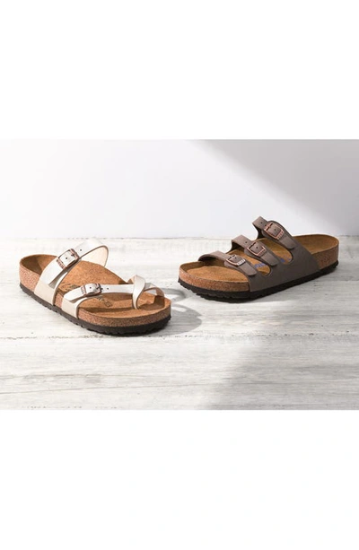 Shop Birkenstock Mayari Birko-flor Sandal In Brown/ Dnu