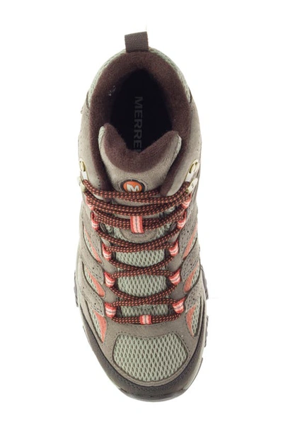 Shop Merrell Moab 3 Waterproof Hiking Boot In Bungee Cord