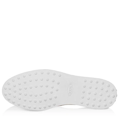 Tod's Leather Slip-ons In Blue