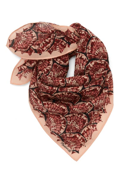 Shop Madewell Bandana In Dusted Rose