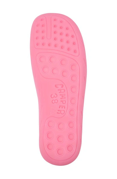 Shop Camper Wabi Slide Sandal In Pastel Pink