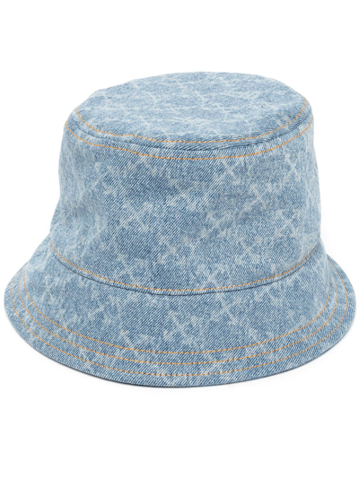 Shop Off-white Off White Hats In Light Blue  Li