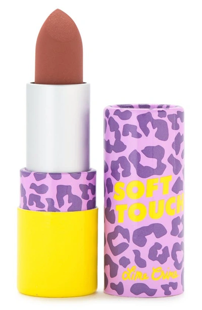 Shop Lime Crime Soft Touch Lipstick In Vintage Spice