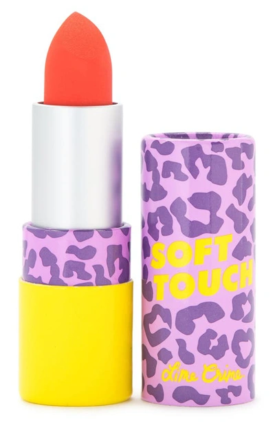 Shop Lime Crime Soft Touch Lipstick In Retro Sunrise