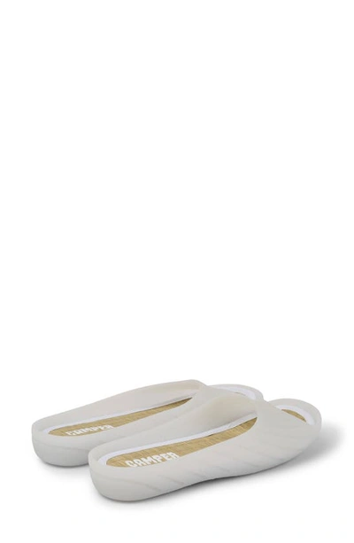Shop Camper Wabi Slide Sandal In White Natural