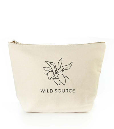 Shop Wild Source Canvas Rituals Not Routines Travel Pouch In Multi