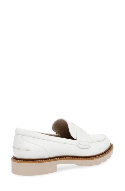 Anne Klein Women's Emmylou Lug Sole Loafers In White