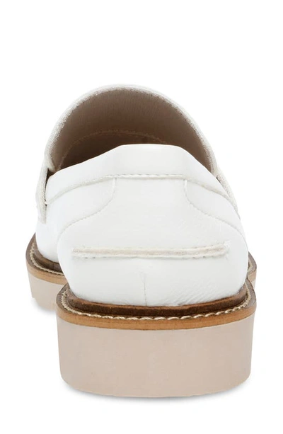Anne Klein Women's Emmylou Lug Sole Loafers In White