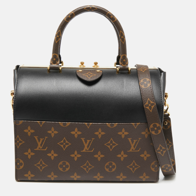 Pre-owned Louis Vuitton Speedy Doctor 25 Leather Crossbody Bag In