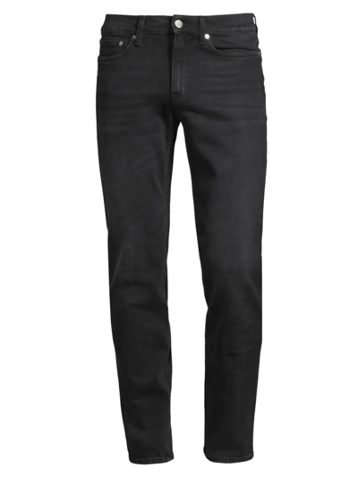 Shop Blk Dnm Men's Kingston Stretch Slim-fit Fading Jeans In Kingston Black