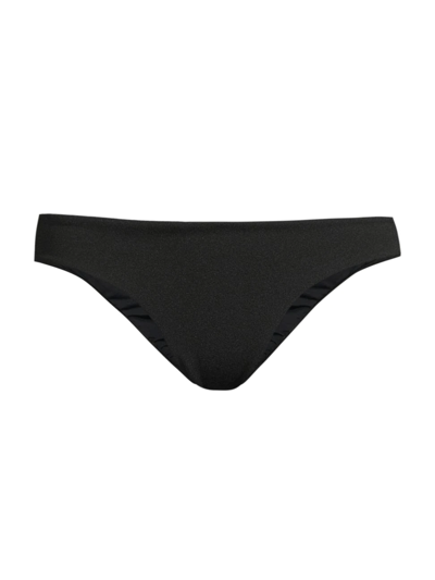 Shop Haight Women's Crepe Bikini Bottom In Black