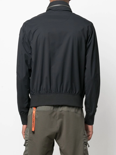 Parajumpers Hooded Long-sleeve Windbreaker In Black
