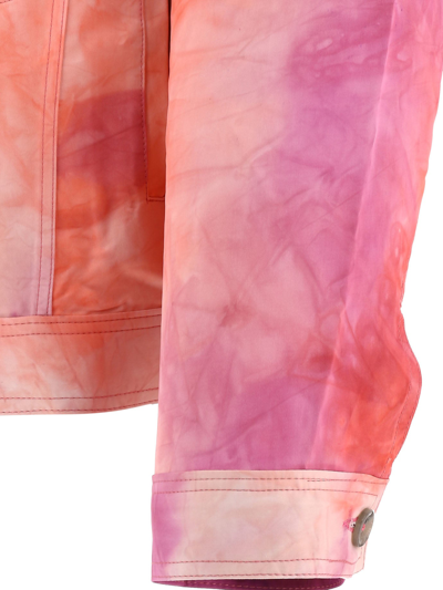 Shop Song For The Mute "worker" Jacket In Pink