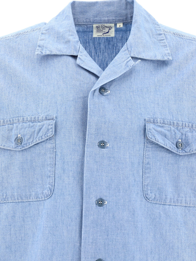 Shop Orslow Camicia "western" In Light Blue