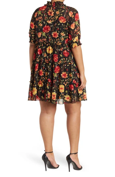 By Design Marion Victorian Baby Doll Dress In Past Midnight