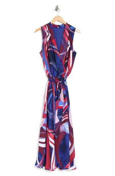 By Design Spain Printed Maxi Dress In Multi