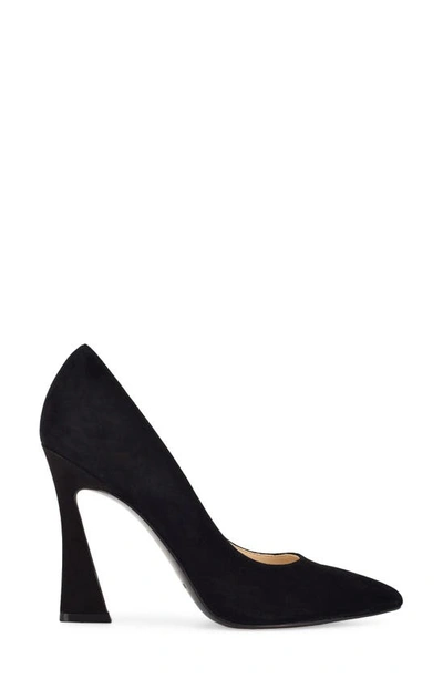 NINE WEST Womens Black Padded Taler Pointy Toe Stiletto Zip-Up Dress Heeled Boots M main image 1