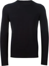 Maison Margiela Black Layered Oversized Sweatshirt