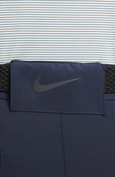 Shop Nike Dri-fit Vapor Slim Fit Golf Pants In Obsidian/ Black