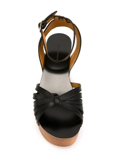 Shop Isabel Marant Étoile 'zia' Wedge Sandals