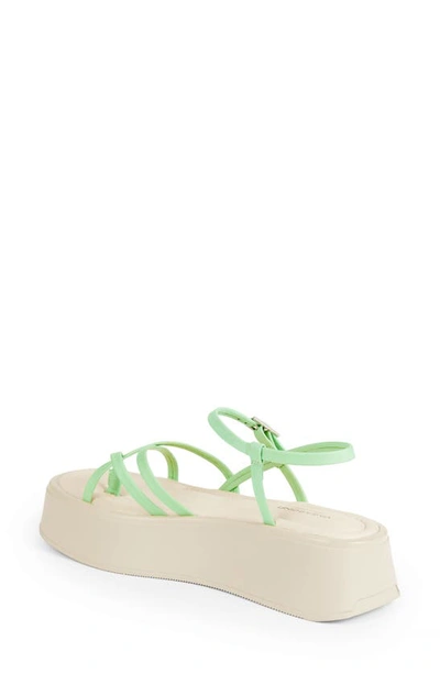 Shop Vagabond Shoemakers Courtney Platform Sandal In Mint