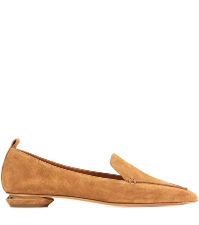 Shop Nicholas Kirkwood Beya Suede Loafers