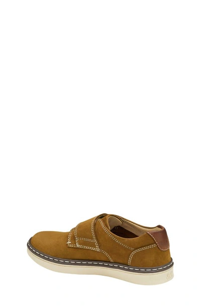 Johnston & Murphy Mcguffey Slip-on Shoe In Brown Oiled Nubuck